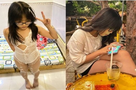 Bảo em mặc đồ sexy để chịch phê pha