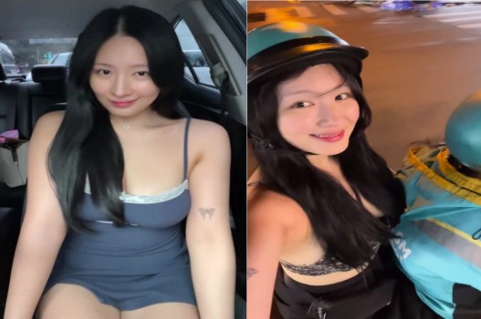 Kim Chi nhờ tài xế đưa đến địa điểm thú vị