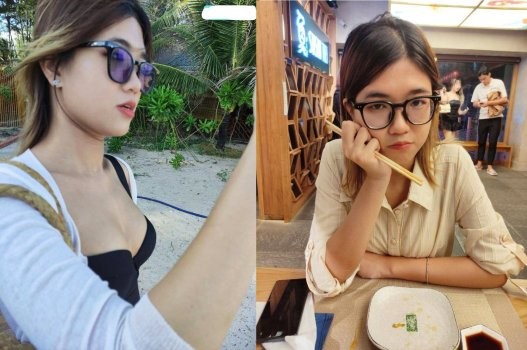 Nghiện cu nên cứ dạng háng là em bú